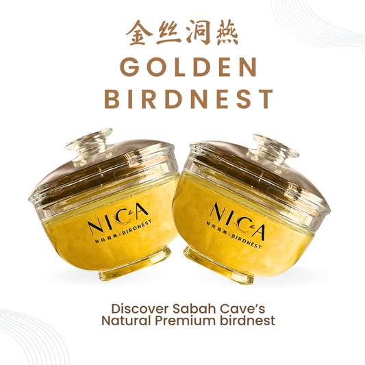Premium Golden Cave Birdnest 金丝洞燕 (原味/人参) 100ml